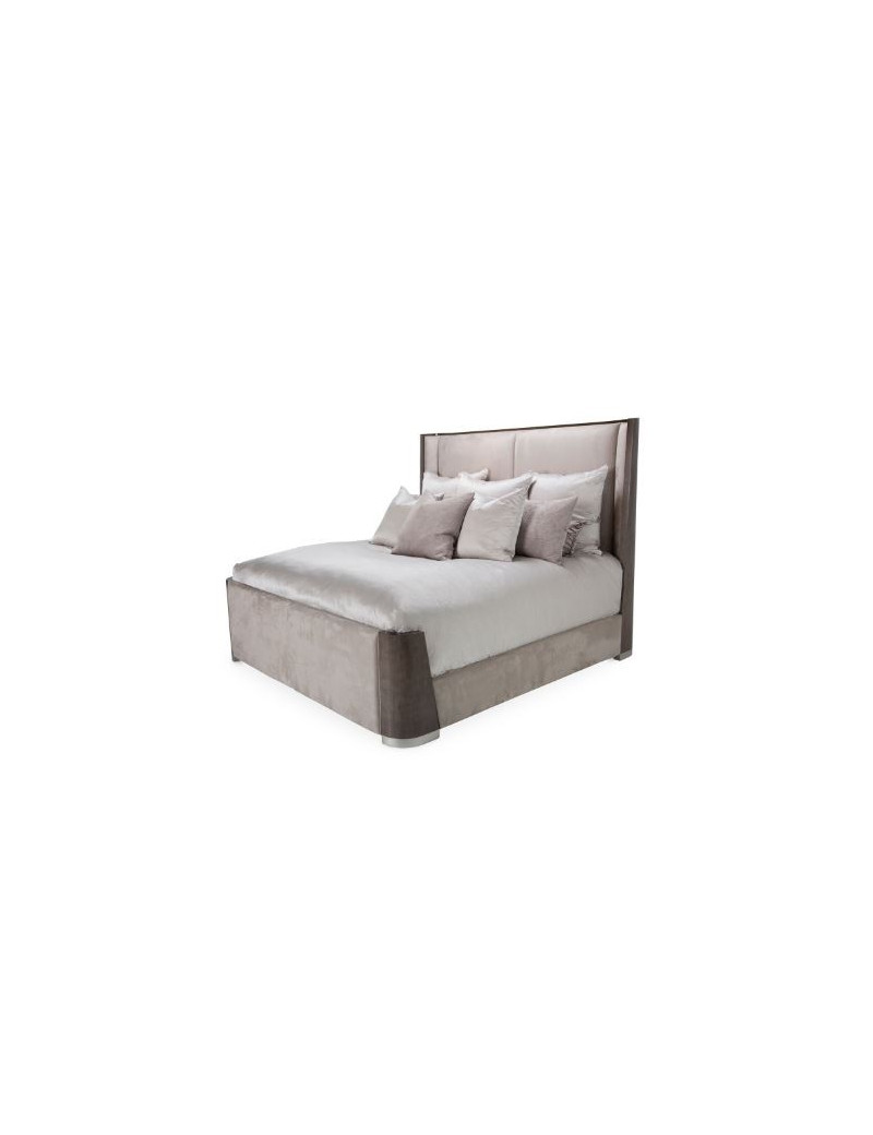 Roxbury Bedroom Set Collection By Michael Amini .Dual-Panel Bed N9006000QNDP4-220