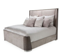 Roxbury Bedroom Set Collection By Michael Amini .Dual-Panel Bed N9006000QNDP4-220