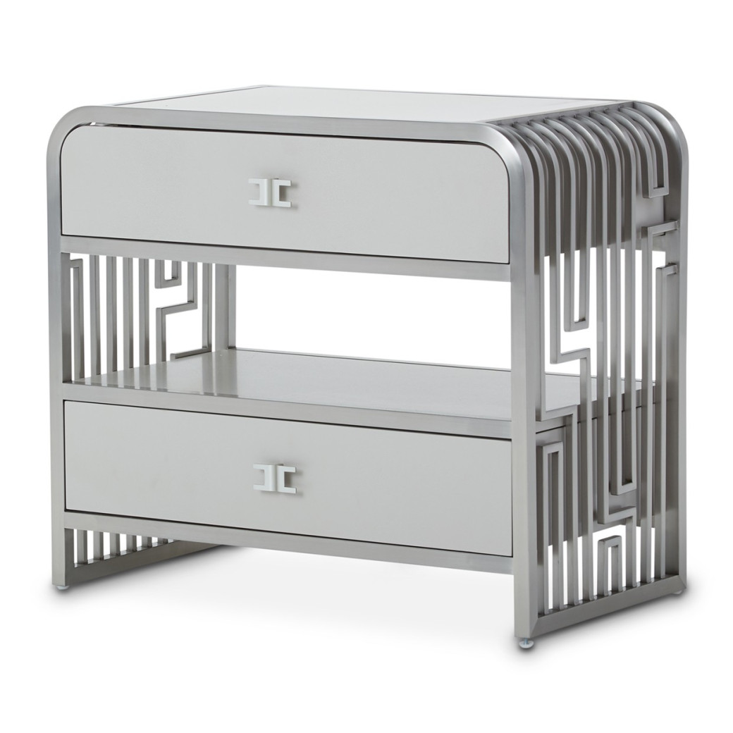 Roxbury Bedroom Set Collection By Michael Amini .Dual-Panel Bed N9006000QNDP4-220