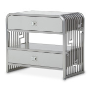 Roxbury Bedroom Set Collection By Michael Amini .Dual-Panel Bed N9006000QNDP4-220