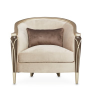Matching Chair Villa Cherrie Hazelnut Collection By Michael Amini