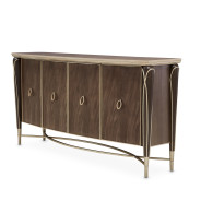 Dining Set Villa Cherrie Hazelnut Collection By Michael Amini