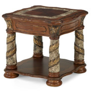 End Table Villa Valencia Collection By Michael Amini