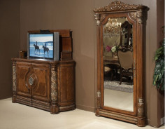 Floor Mirror Villa Valencia Collection By Michael Amini