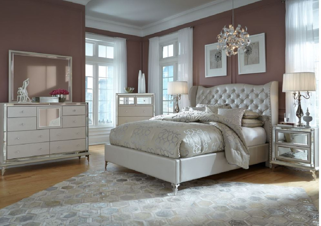 Hollywood Loft Bedroom Set Collection By Michael Amini