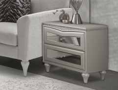 Melrose Plaza Bedroom Set Collection By Michael Amini Upholstered Bed