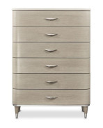 Eclipse Bedroom Set Collection By Michael Amini .Upholstered Bed W/LightsEclipse Collection By Michae l Amini