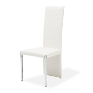 Aico State St. Short Side Chair Assembled (White