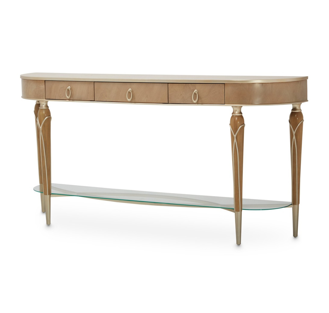 Console Table Villa Cherrie Caramel Collection By Michael Amini N9008223-134