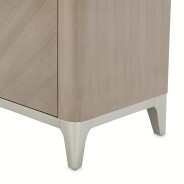 Media Cabinet Silver Mist Lanterna Collection By Michael Amini