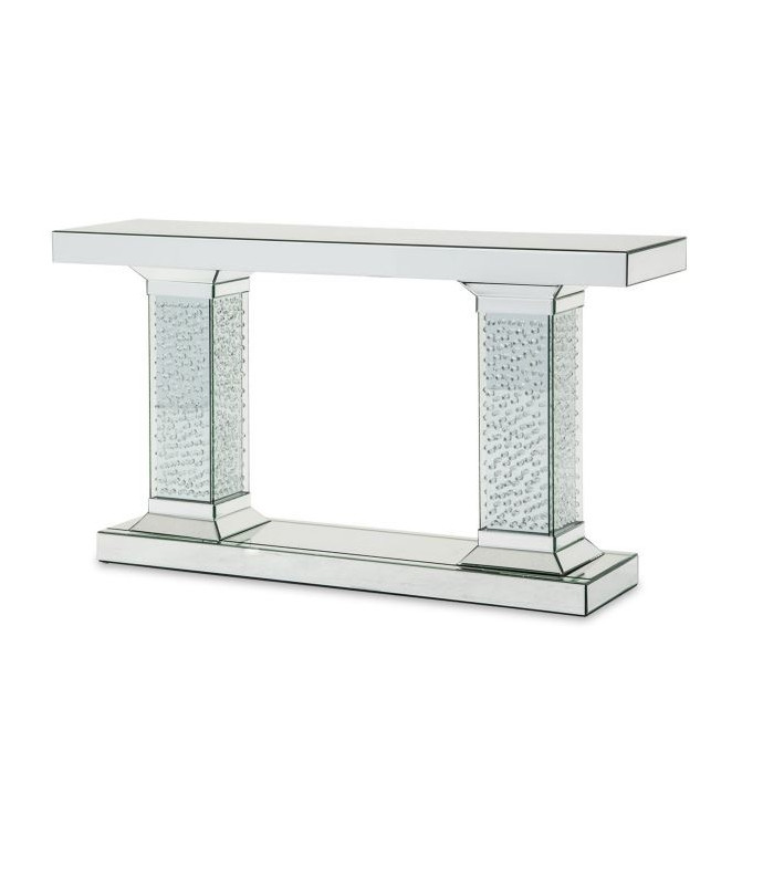 Mirrored Console Table 225 Montreal Collection By Michael Amini