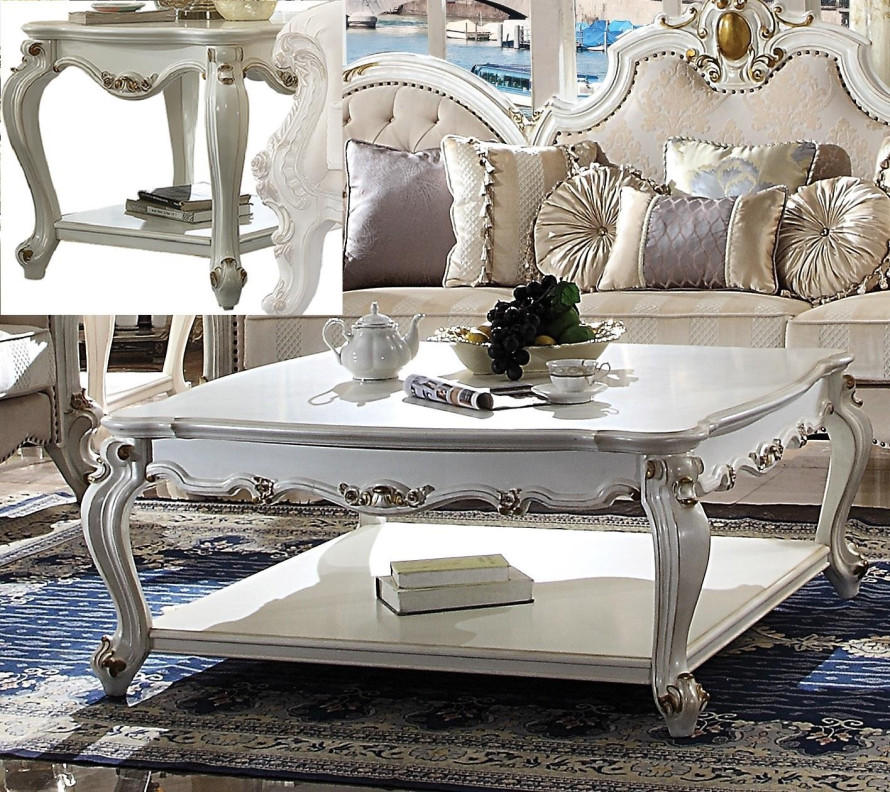 85460 Occasional Tables Picardy Collection By Acme Furniture