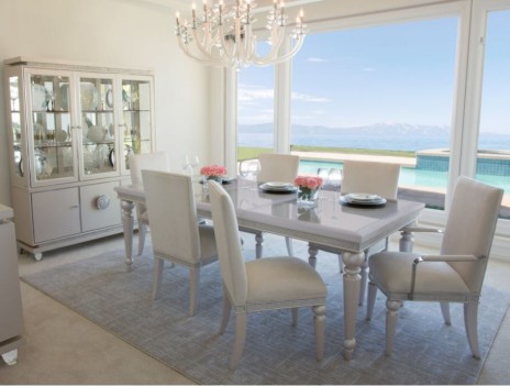 Dining Set Glimmering Heights Collection By Michael Amini