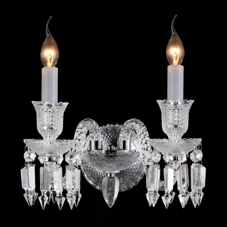 Michael Amini Lighting-Treviso 2 Light Wall Sconce