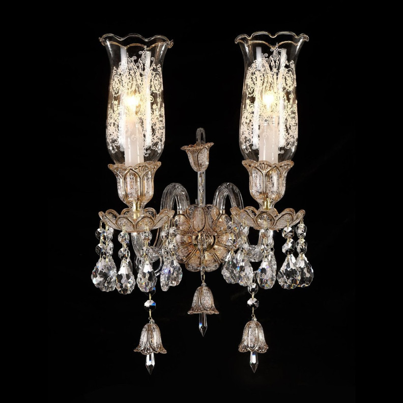 Michael Amini Lighting- Vincennes 2 Light Wall Sconce