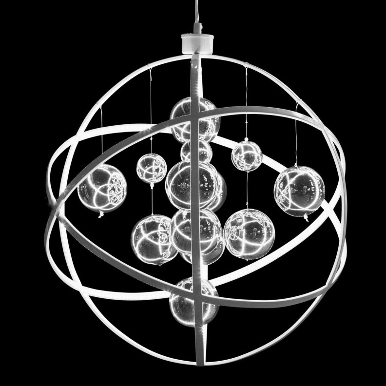Michael Amini Lighting- Planetary led chandelier small