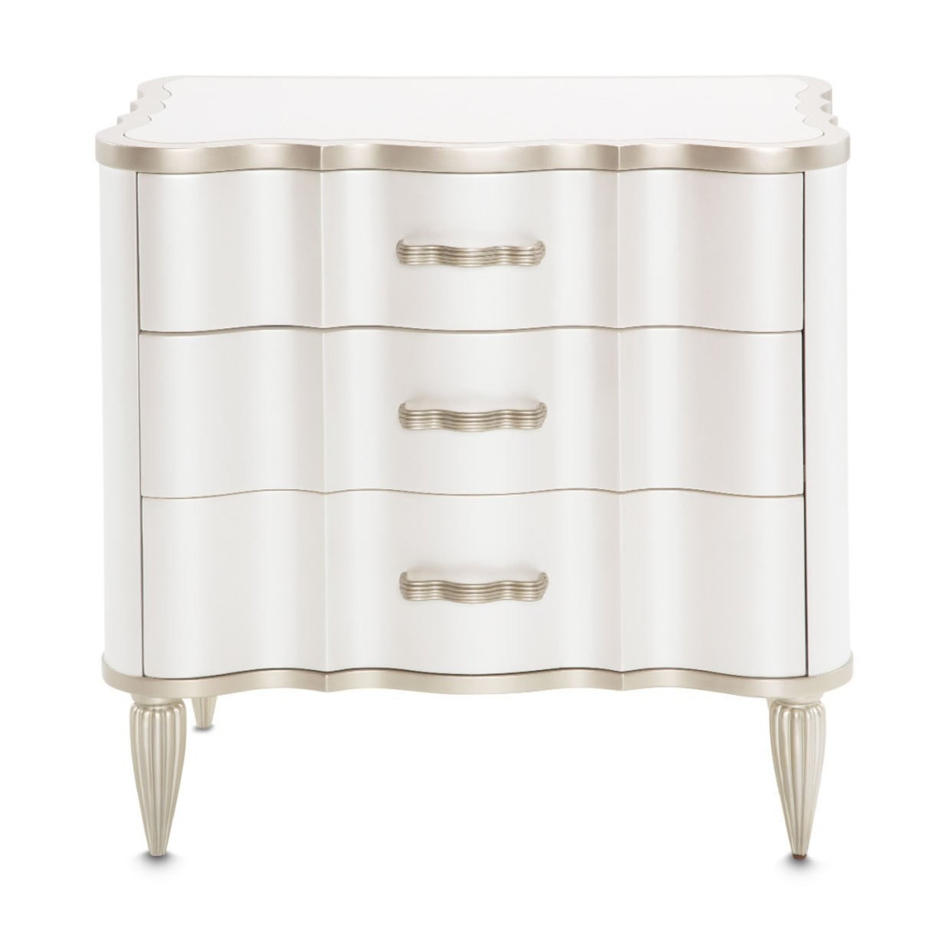 Accent Cabinet-Night Stand-End Table London Place Collection By Michael Amini . NC9004040-112