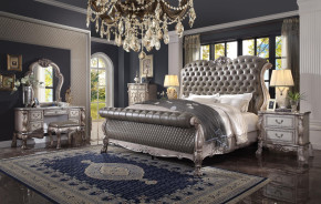28190Q Bedroom Vintage Bone White Finish Dresden Collection By Acme Furniture