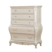 23540Q Pearl White Bedroom Chantelle Collection by Acme Furniture