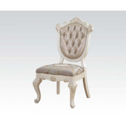 63540 Rectangular Dining Set Pearl White Finish Chantelle Collection by Acme Furniture
