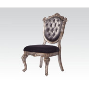 60540 Dining Set Antique Platinum Finish Chantelle Collection by Acme Furniture