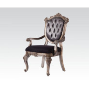 60540 Dining Set Antique Platinum Finish Chantelle Collection by Acme Furniture