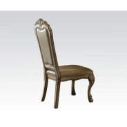 63150 Rectangular  Dining Set Gold Patina Finish Dresden Collection by Acme Furniture