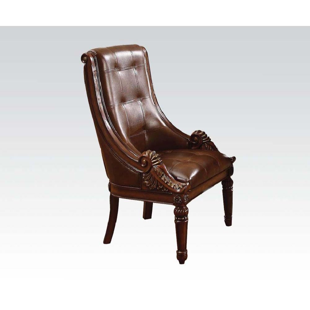 60075 Cherry Finish Dinning Set Winfred by Acme Furniture