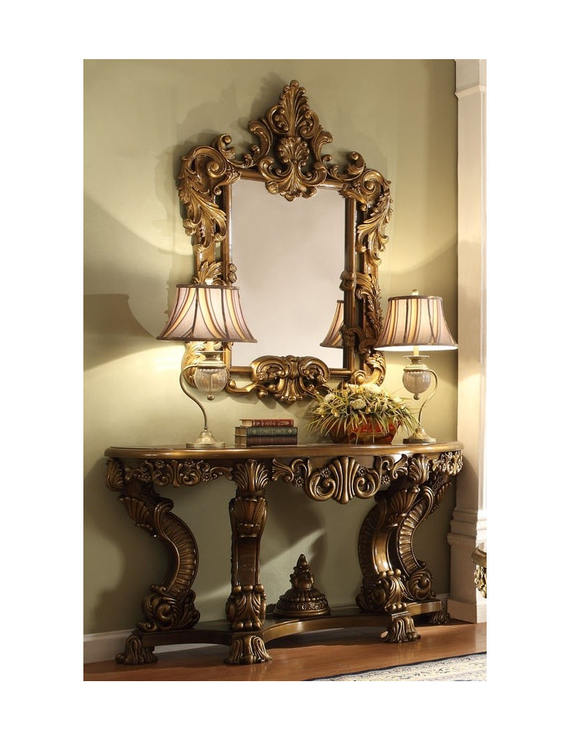 HD 506 Homey Design Upholstery Living Room Set Victorian, European & Classic Design Sofa Set