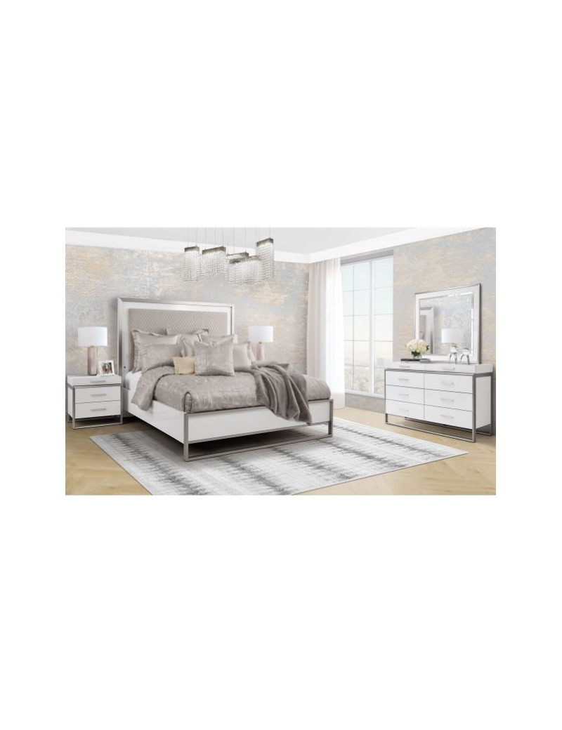 Marquee Bedroom Set Collection. Panel Bed By Michael Amini & Kathy Ireland Home Designs
