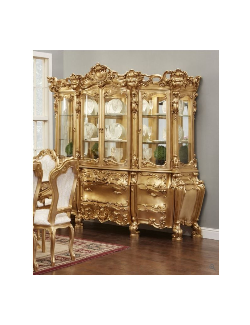 701 Wood Top Dining Table Classic French Provincial Style By Polrey