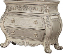 27010Q Bedroom Antique White Wash Finish Ragenardus Collection By Acme Furniture