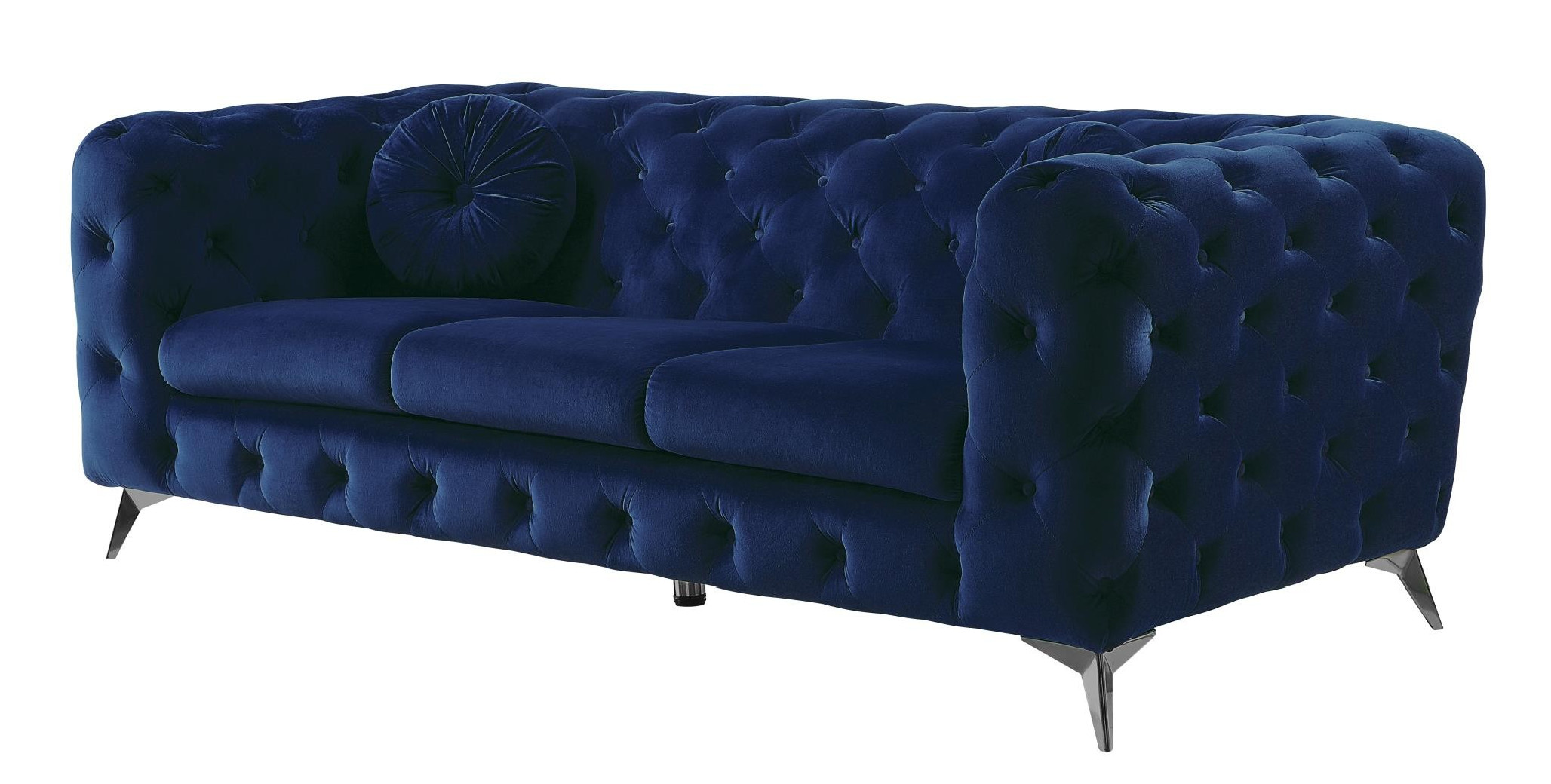 54900 2PC Sofa & Loveseat Blue Atronia Collection By Acme Furniture