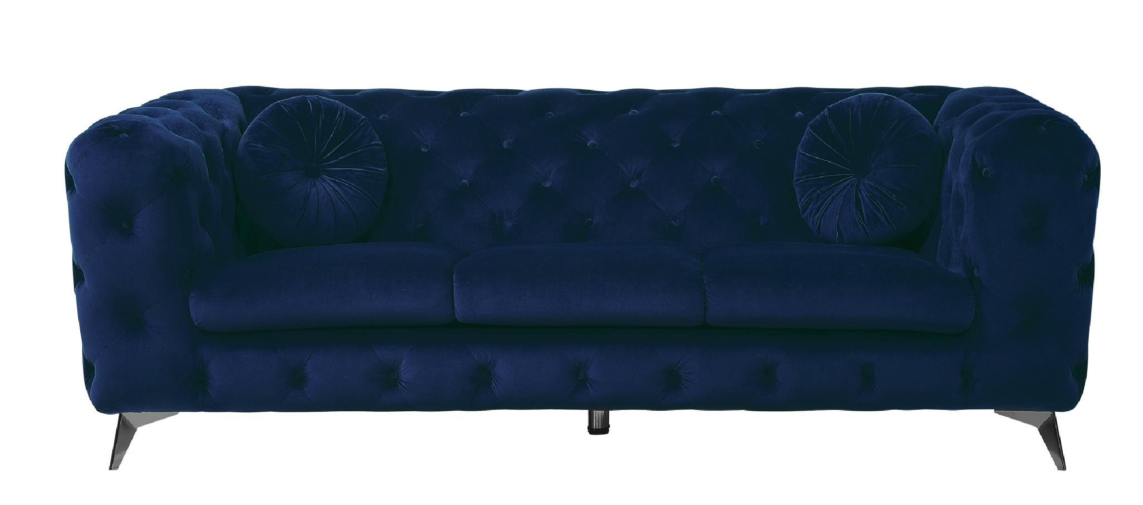 54900 2PC Sofa & Loveseat Blue Atronia Collection By Acme Furniture