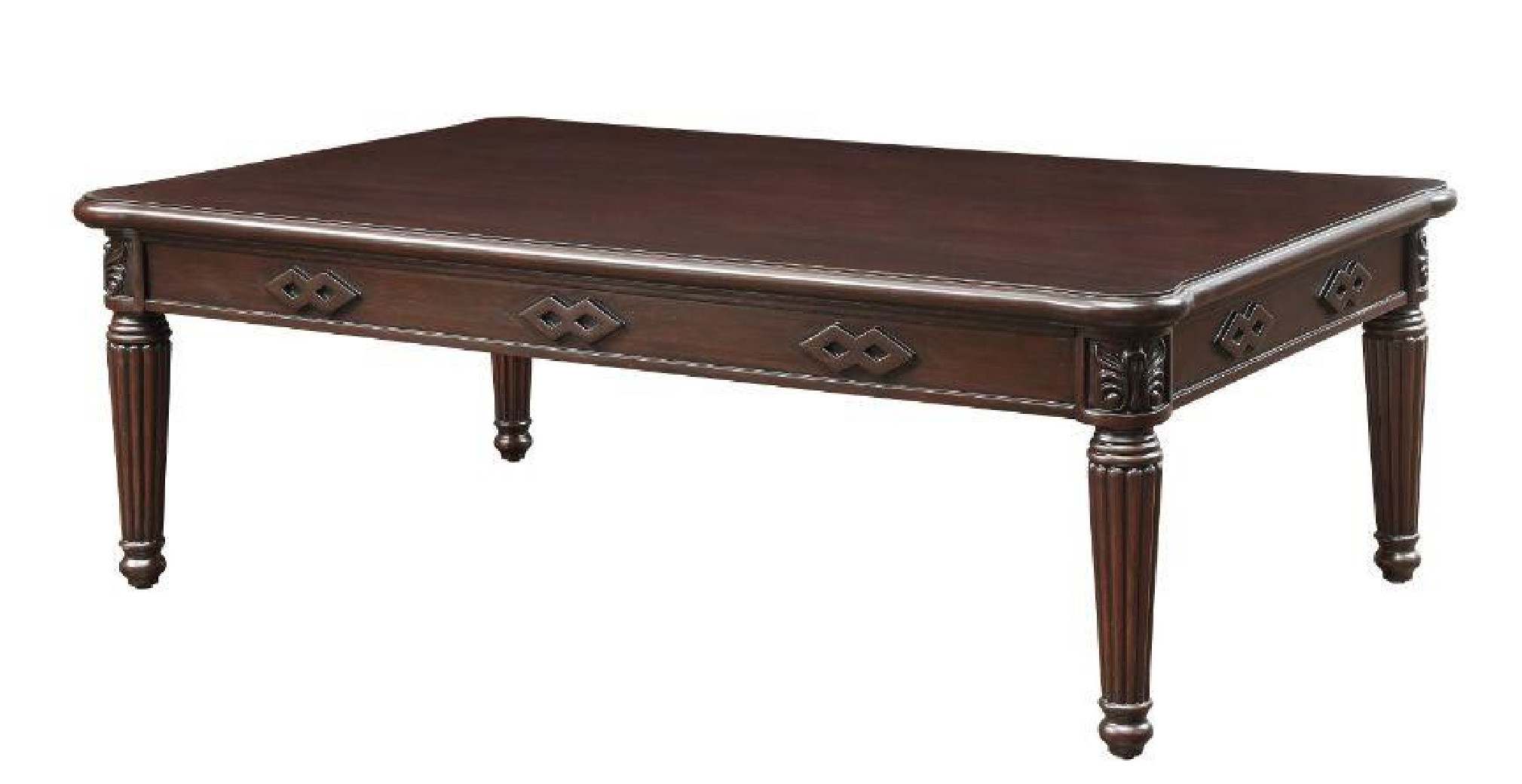 58265 Fabric & Espresso Finish Chateu de Ville Collection By Acme Furniture