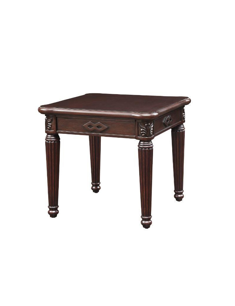 58265 Fabric & Espresso Finish Chateu de Ville Collection By Acme Furniture