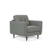54960 Pesto Green Leather Living Room Contemporary Acme Furniture Collections