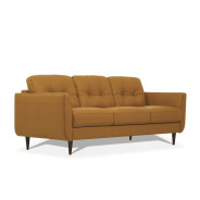 54955 2PC Leather Sofa & Loveseat Camel Finish Radwan Collection By Acme Furniture