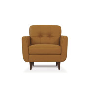 54955 2PC Leather Sofa & Loveseat Camel Finish Radwan Collection By Acme Furniture