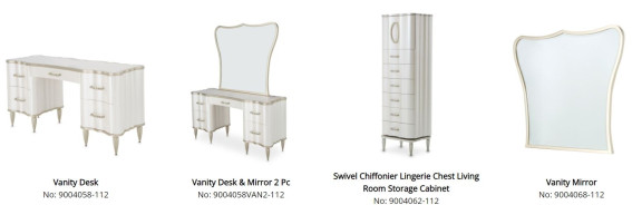 London Place Upholstered Panel Bedroom Set by Michael Amini
