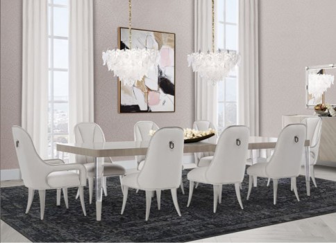 Rectangular Dining Table Penthouse Collection By Michael Amini