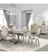 Oval Dining Room Table Eclipse Collection By Michael Amini