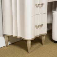 Vanity Desk & Mirror London Place Collection By Michael Amini