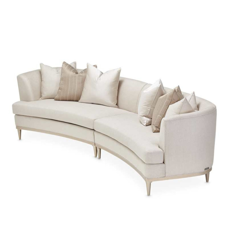 Malibu Crest 2 Pc Sectional by Michael Amini