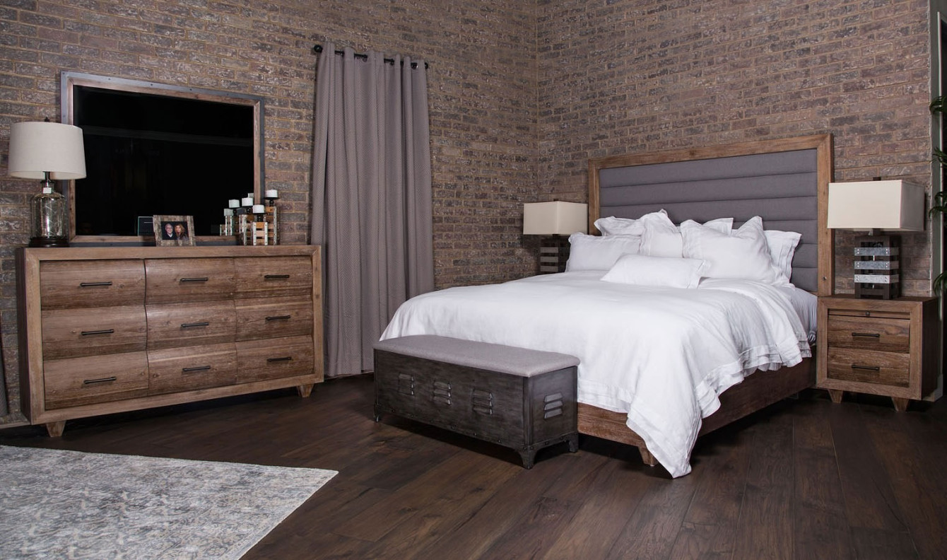 Brooklyn Walk Bedroom Set Collection By Michael Amini & Kathy Ireland Home Designs
