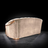 Massimo Rose Gold & Taupe 2 Pc Sofa Set By Roberto Grassie
