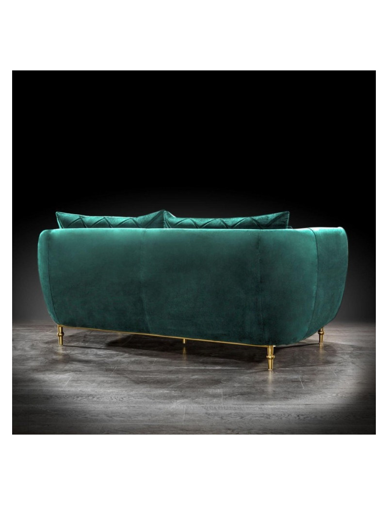 Cerchio Gold 2 Pc Sofa Set | Dark Green By Roberto Grassie