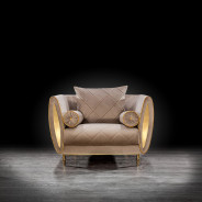 Cerchio Gold 2Pc Sofa Set | Taupe By Roberto Grassie