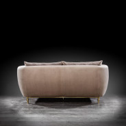 Cerchio Gold 2Pc Sofa Set | Taupe By Roberto Grassie