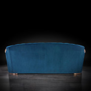 Massimo Rose Gold & Blue 2Pc Sofa Set By Roberto Grassie